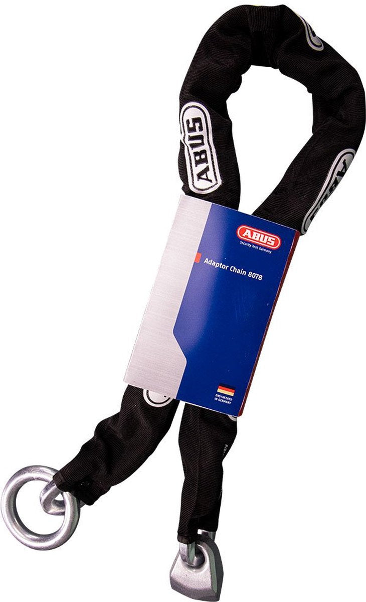Abus 12ks120 kæde 120cm til detecto 8078 - sort