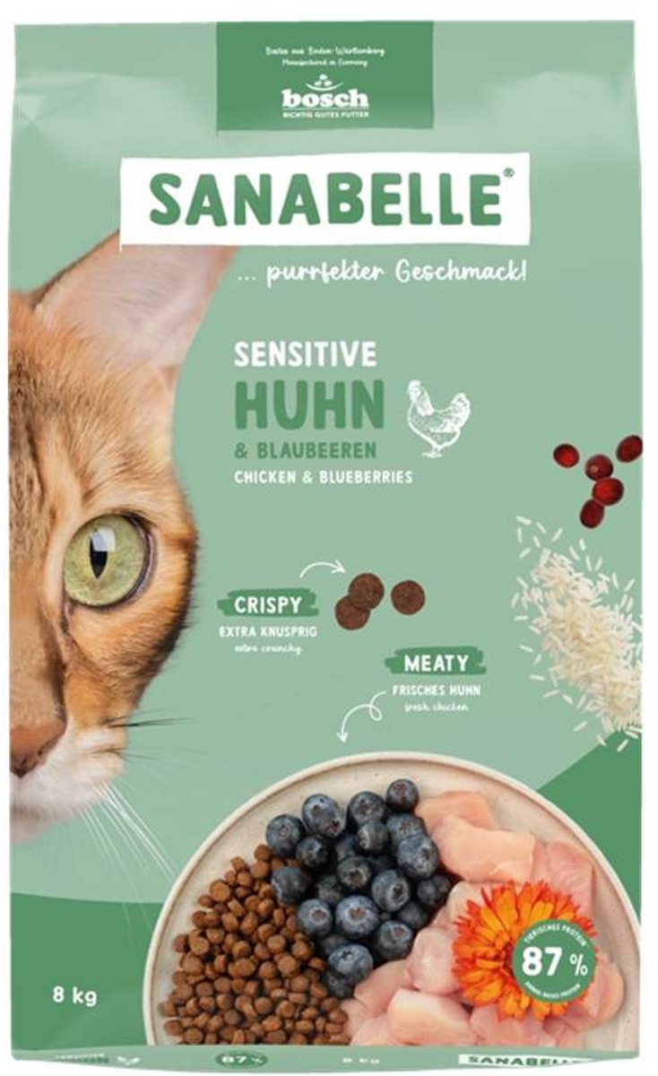 Sanabelle sensitiv - kylling - 8 kg