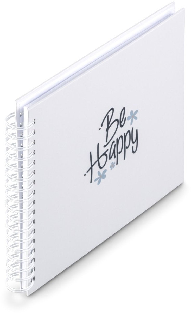 Hama spiral fotoalbum - gode ting - 28x24 - 50 sider - glad