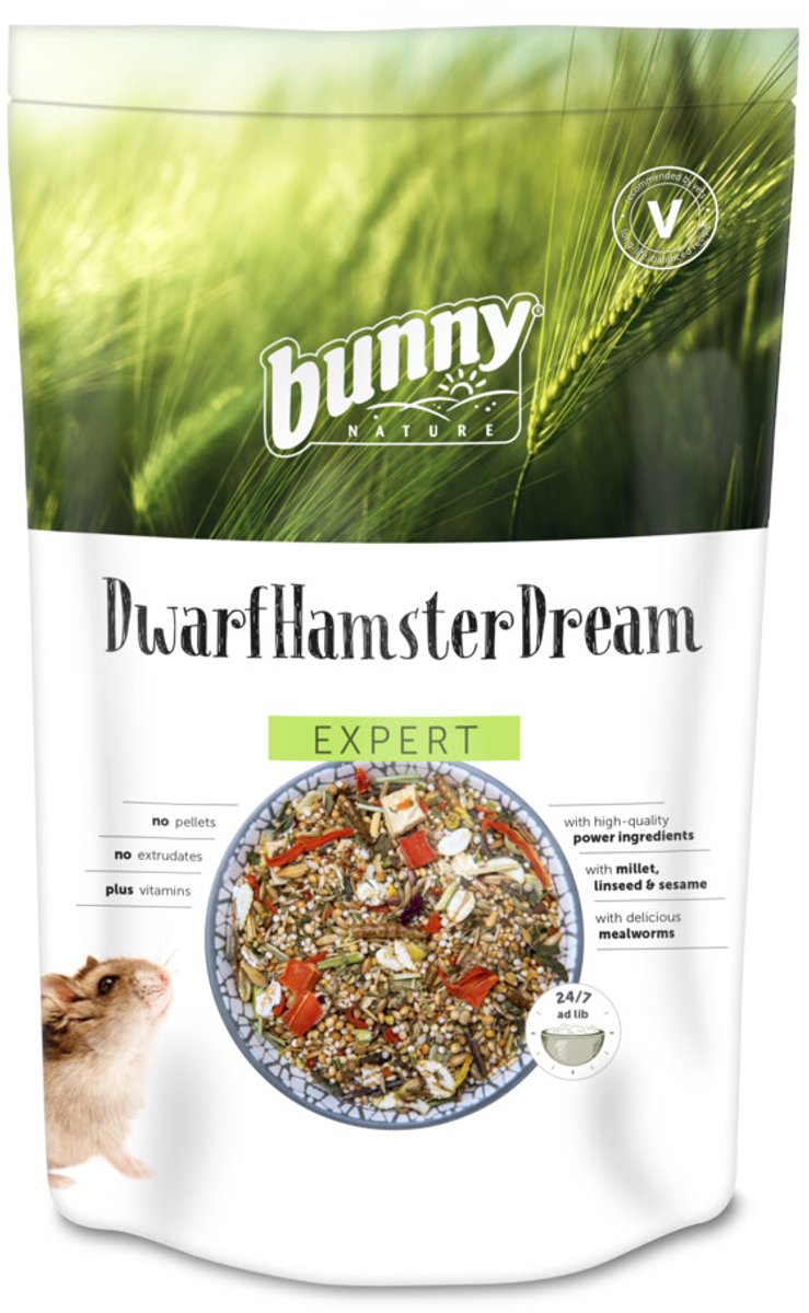 Bunny nature - dværg hamster drømmeekspert - 500 g