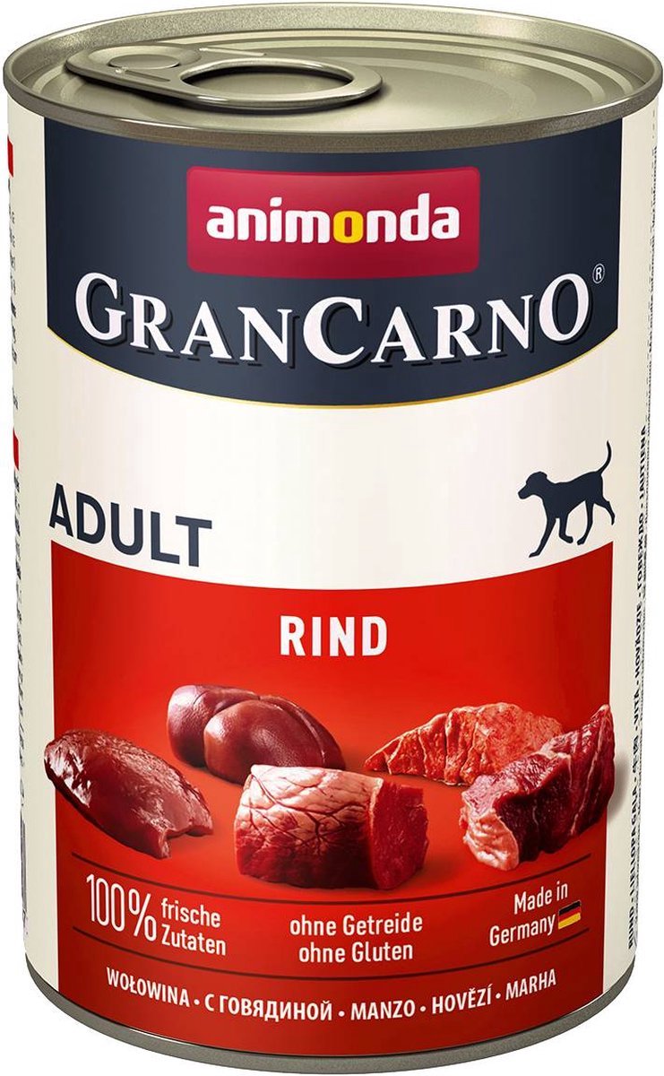 Animonda gran carno grancarno oksekød 400gr - 1st