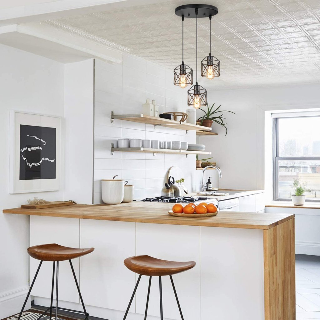 Homestyle pro mk019-b industrielle hængelamper sort metal