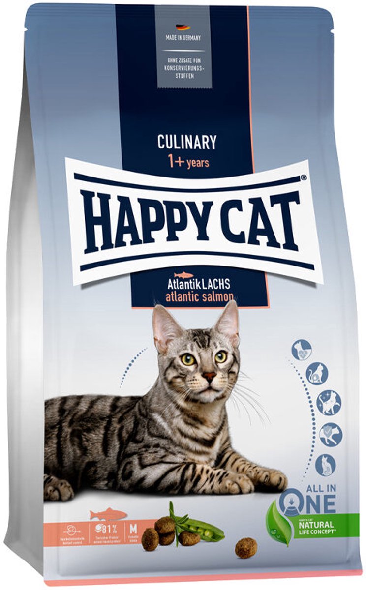 Happy cat kulinarisk atlantisk laks - 1,3 kg