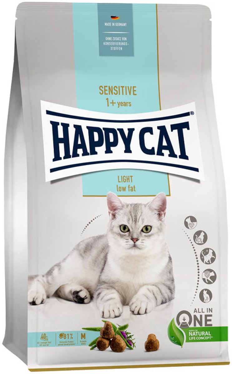 Happy cat care let kattefoder - 10 kg