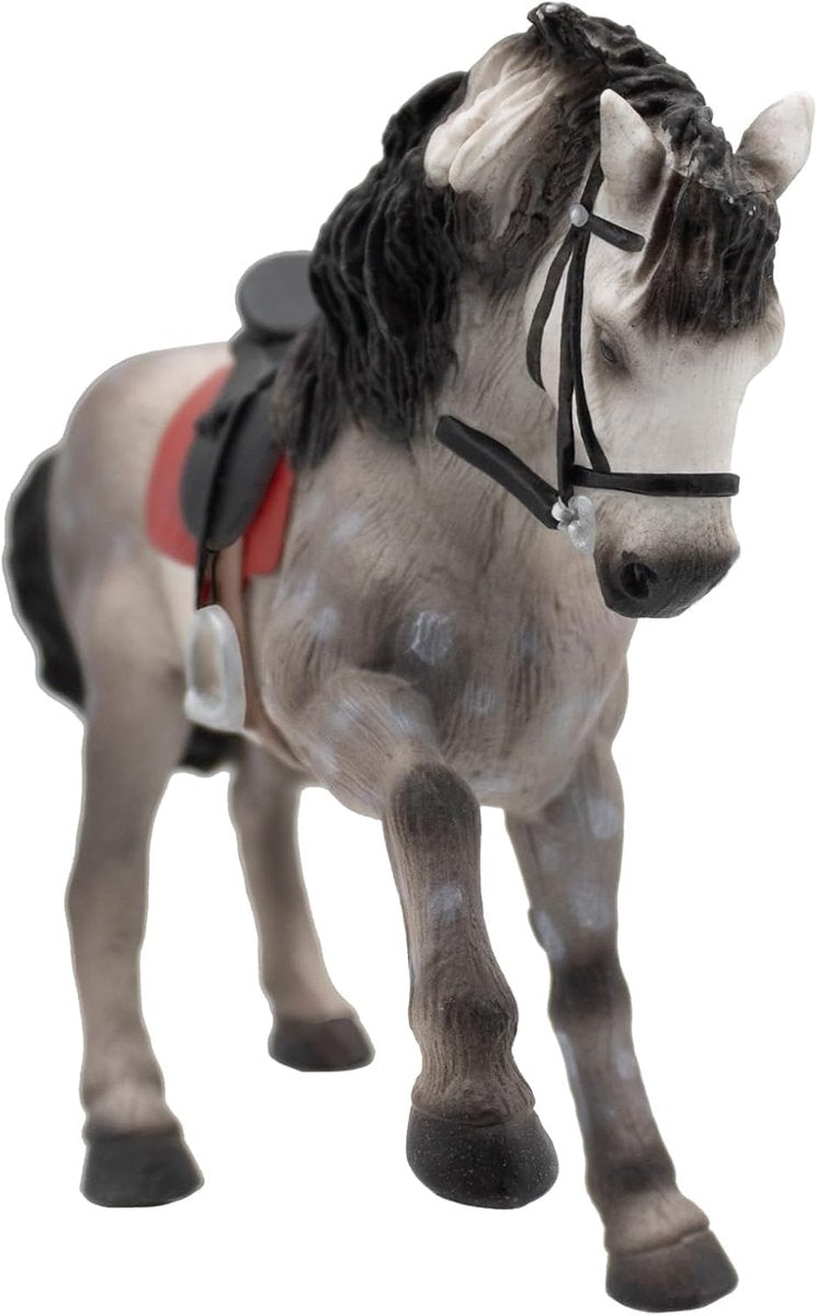 Bullyland 62659 – legefigur og samlerfigur af andalusisk vallak – ca. 12 cm – naturtro og detaljeret design – ideel som pædagogisk legefigur og gave til børn fra 3 år.