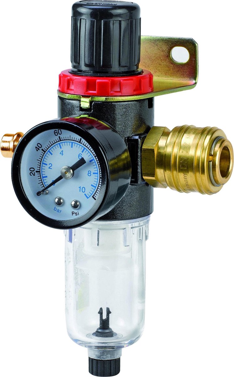 Einhell filter + trykregulator - r 1 4 udvendigt gevind