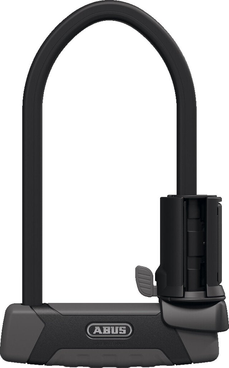 Abus U-lås granit xplus 540 + sh b montering - cykellås med xplus cylinder som beskyttelse mod manipulation - -sikkerhedsniveau 15 - 230 mm beslagshøjde