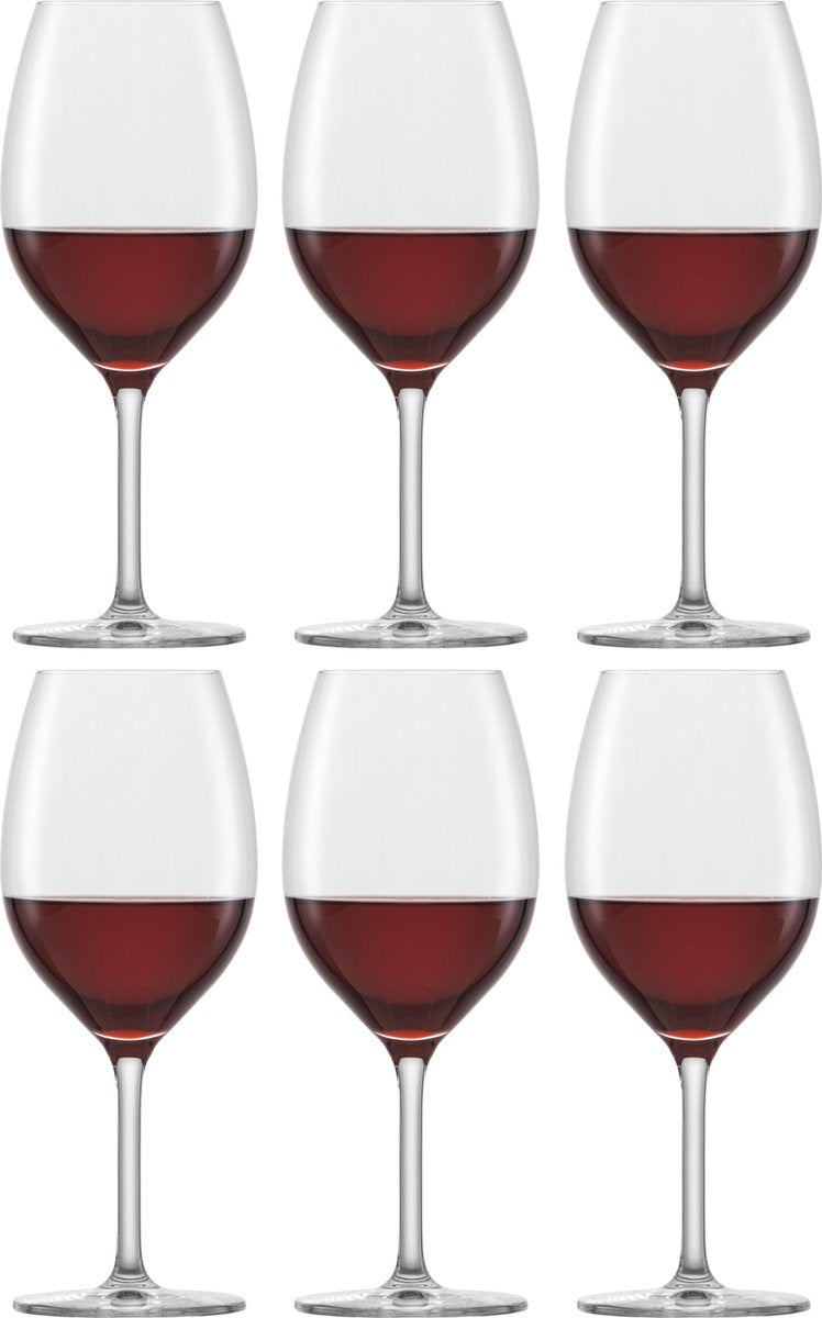 Schott zwiesel banket rødvinsglas 1 - 0,475ltr - sæt med 6 stk