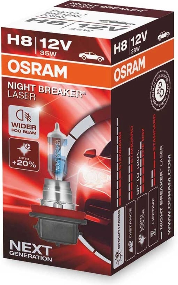 Osram bilpære 64212nl h8 12v 35w