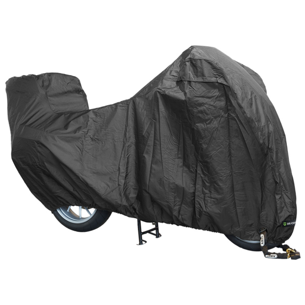 DS covers motorcykel cover alfa topcase - xxlarge - med nummerplade vindue