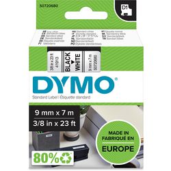 Etikettape dymo 41913 blank hvid