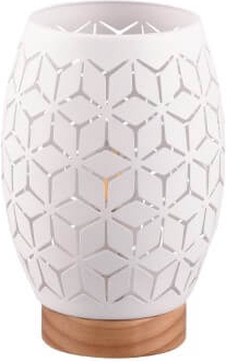 Rl live your light reality bidar - bordlampe - hvid mat - ekskl. 1x e27 28w