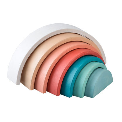 Træ regnbue - pastel