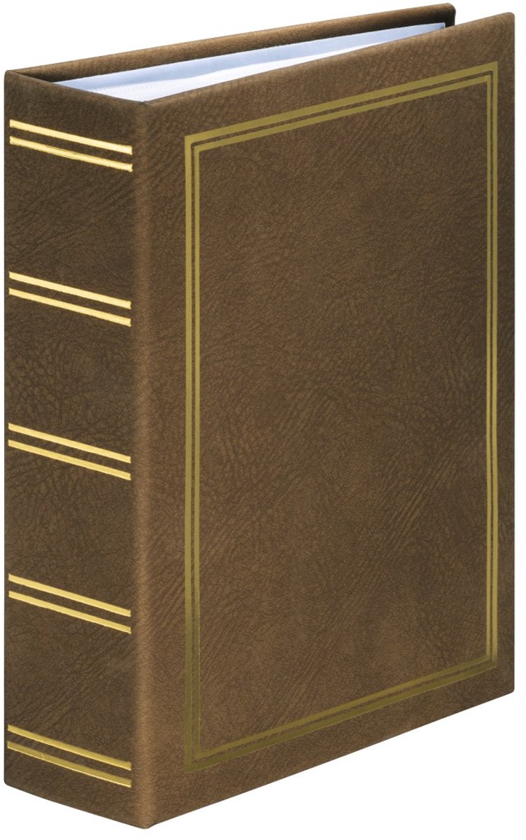 Hama slide-in album - london - 13x18 - 100 sider - brun