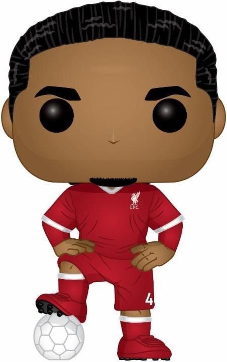 Funko pop fodbold: liverpool - virgil van dijk pop #16