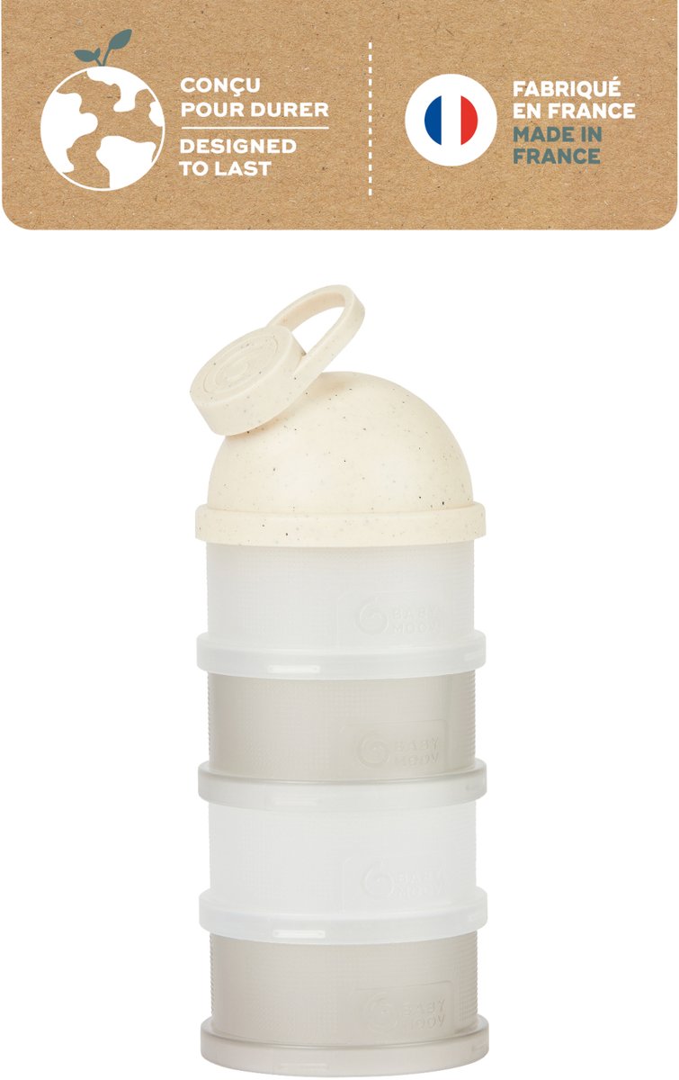 Babymoov mælkepulverboks - mineralbeige