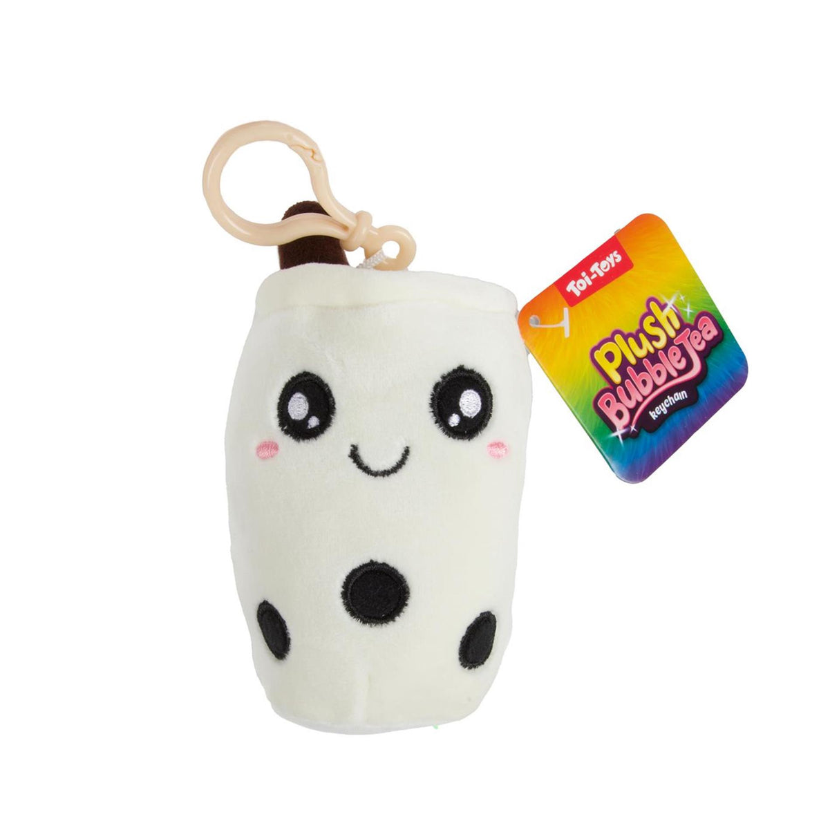 Toi-legetøj plys bubble te cuty 11cm nøglering 5 assorterede
