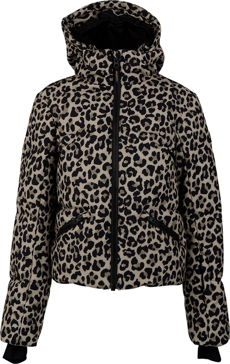 Brunotti fiasky-print meisjes ski jas | wild thing fungi