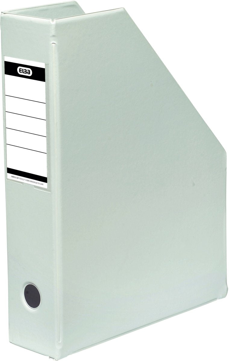 Elba magasinkassette a4 plast hvid