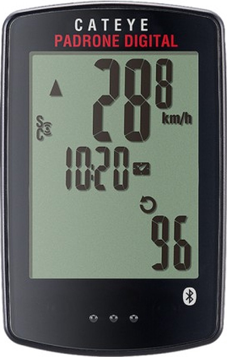 Cateye Padrone Digital CC-PA400B cykelcomputer - ekskl. sensor - trådløs - sort