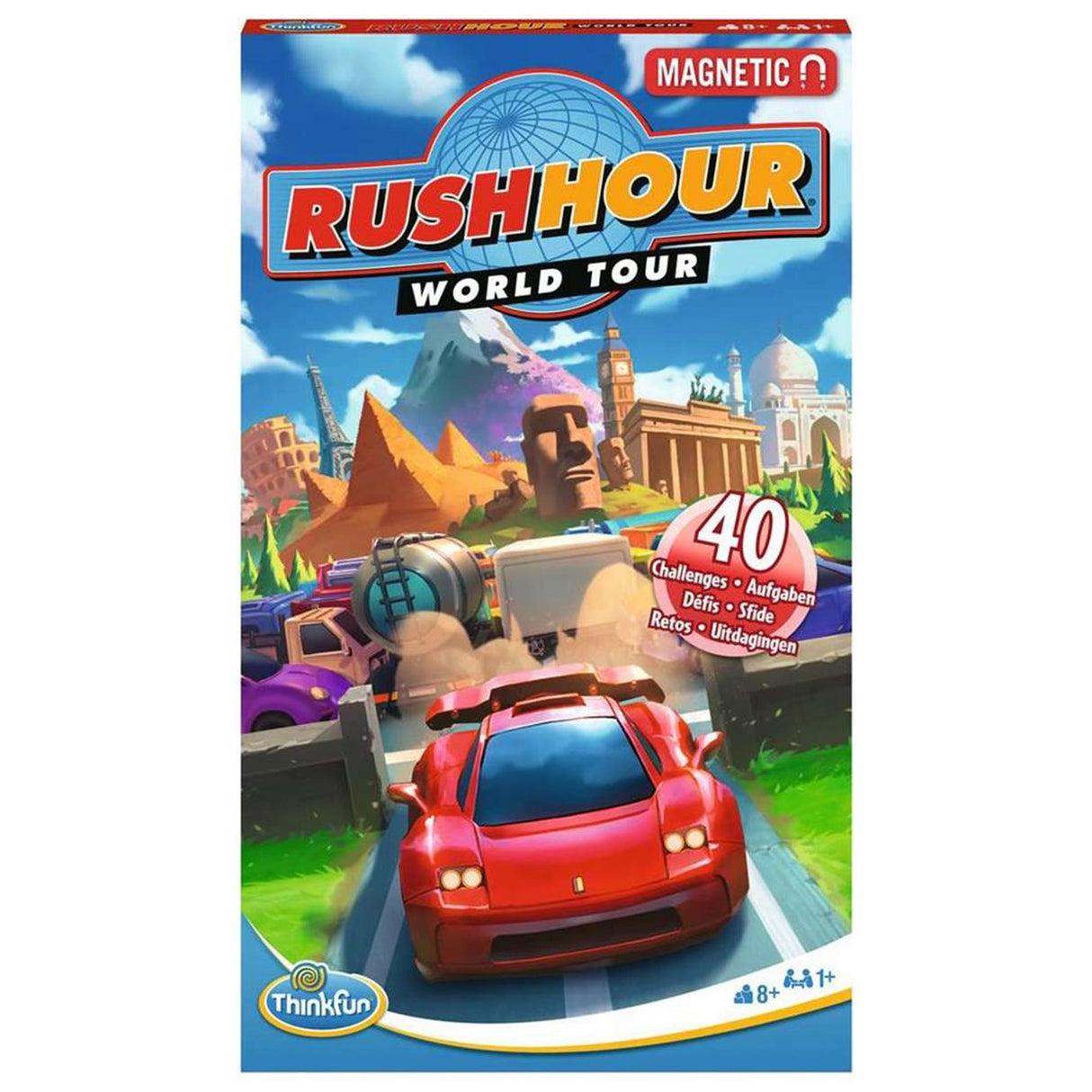 Ravensburger-tænksjovt myldretids-tænkespil på verdensturne
