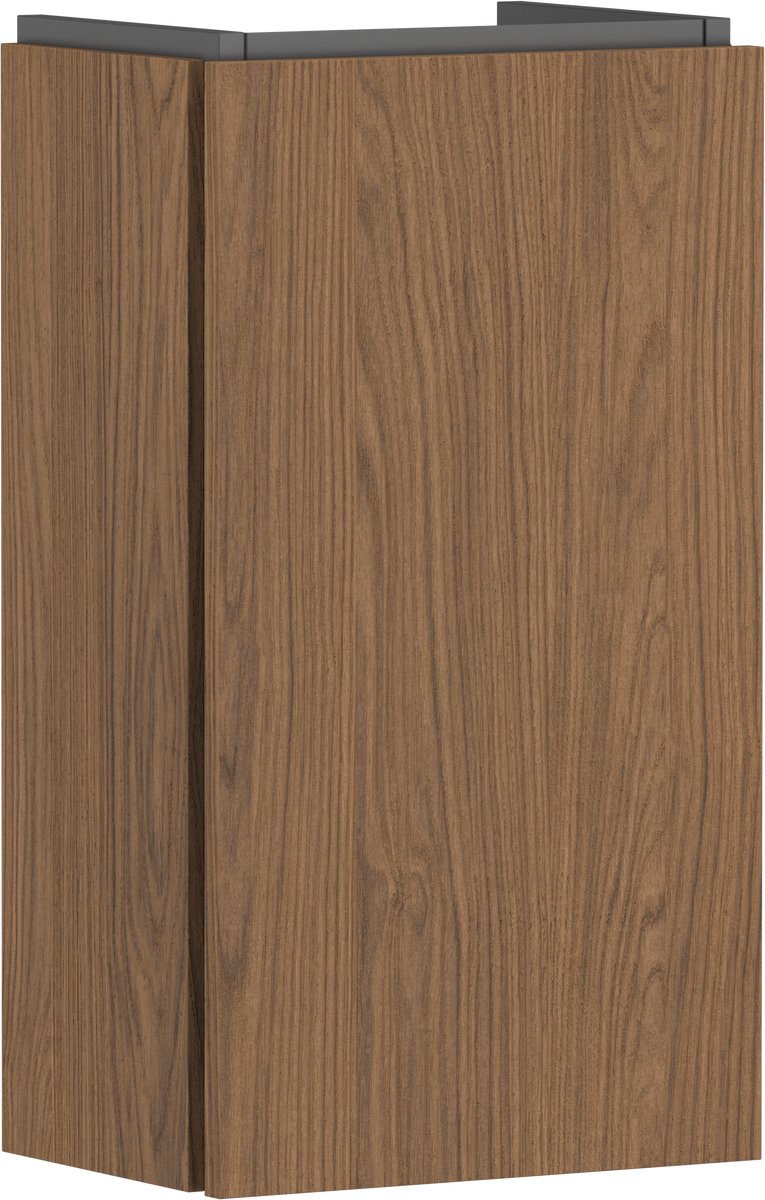Hansgrohe xilesa e - badeværelsesmøbel - 340 240 mm størrelse - til springvand - venstre hængsel - kashmir eg