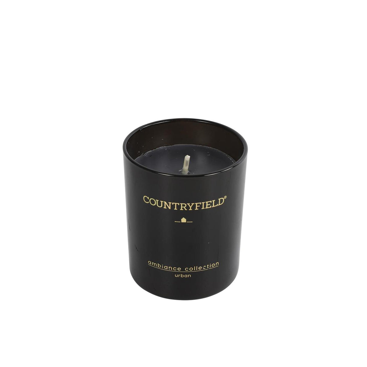 Countryfield urban duftlys sort ø7xh9cm