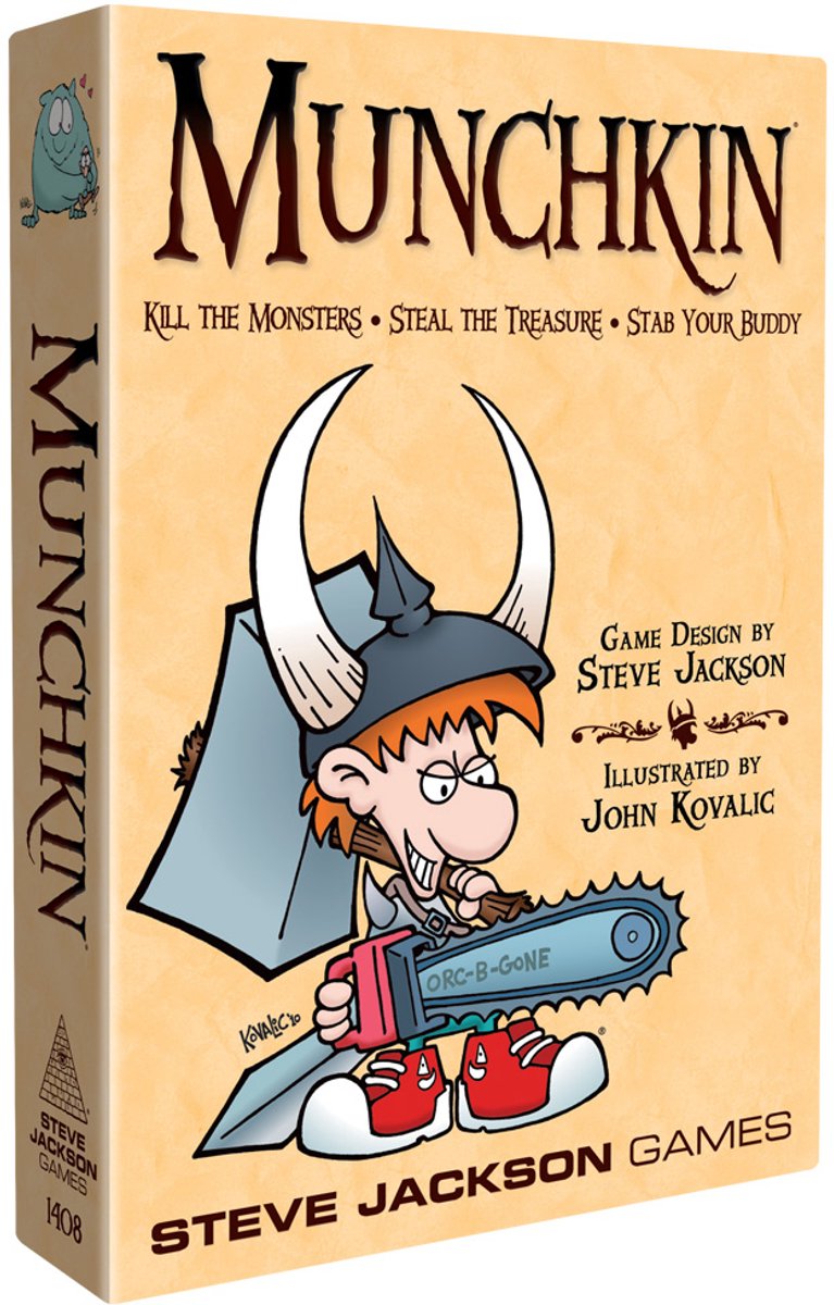 Steve jackson spil munchkin - engelsk kortspil