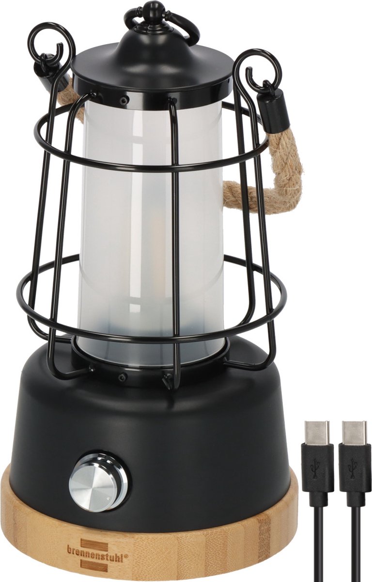Brennerstuhl led campinglampe batteri cal 1 ac