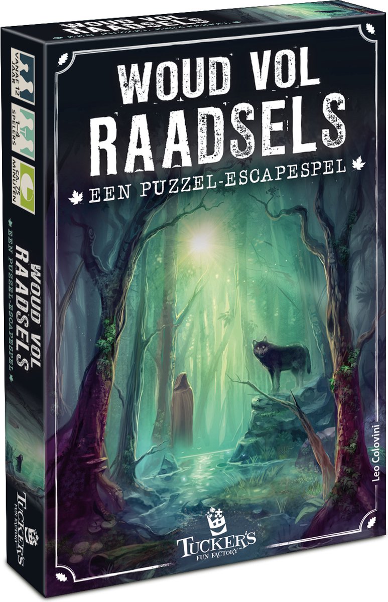 Tucker's fun factory woud vol raadsels - escapespel