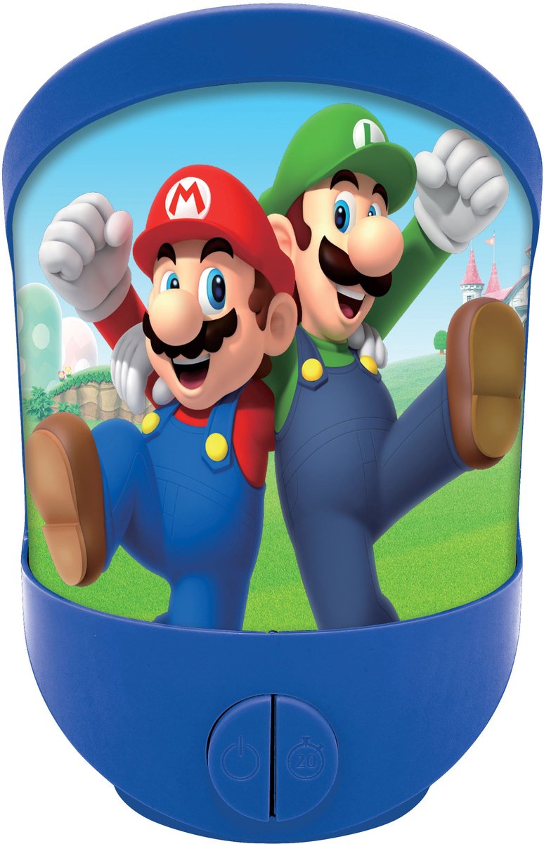 Lexibook super mario vægbord natlampe