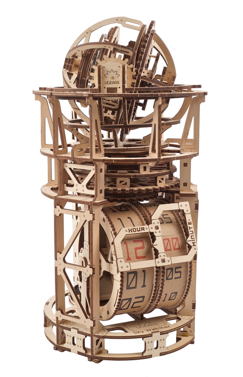 Ugears træ 3D model - sky watcher bordur
