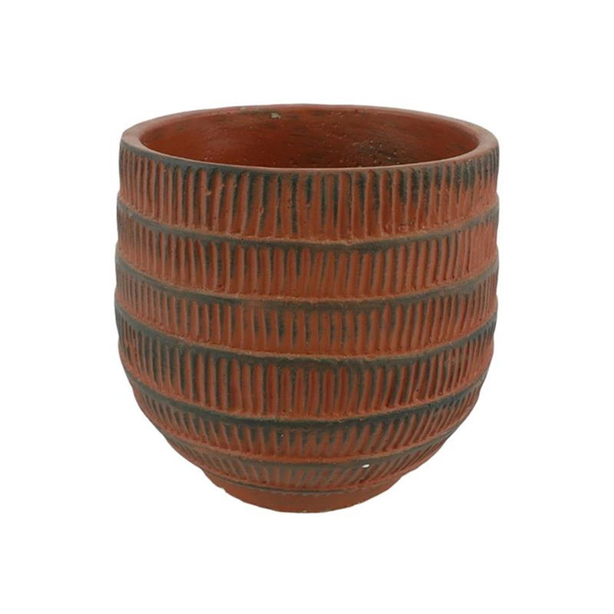 Hbx naturlig levende urtepotte cissane ã˜8xh7,5cm terracotta