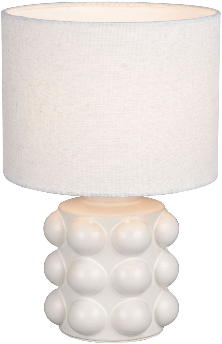 Rl live your light reality kate - bordlampe - hvid - ekskl. 1x e14 4 w - ledningskontakt