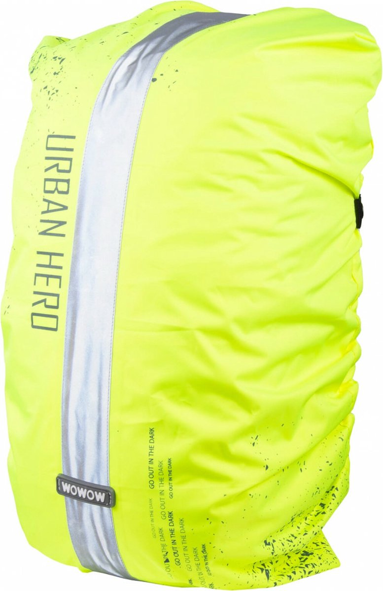 Wowow taskebetræk urban hero gul ekstra stor 30l - 35l