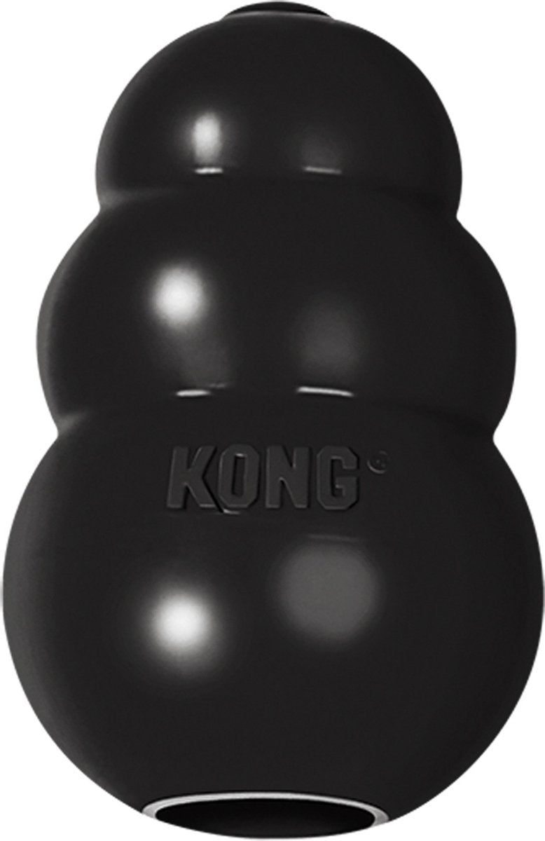 Kong extreme – hundelegetøj – gummi – sort – xxl – fra 38+ kg