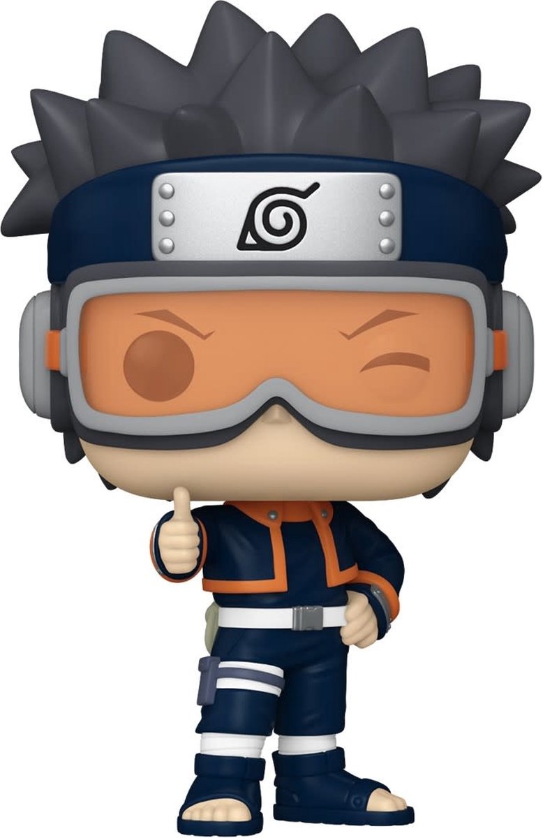 Funko naruto obitu uchiha vinyl figur 1657 pop! flerfarvet - PVC - anime, fan merch, tv-serier