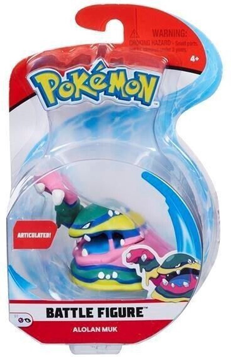 Pokémon pokemon kampfigurpakke alolan muk