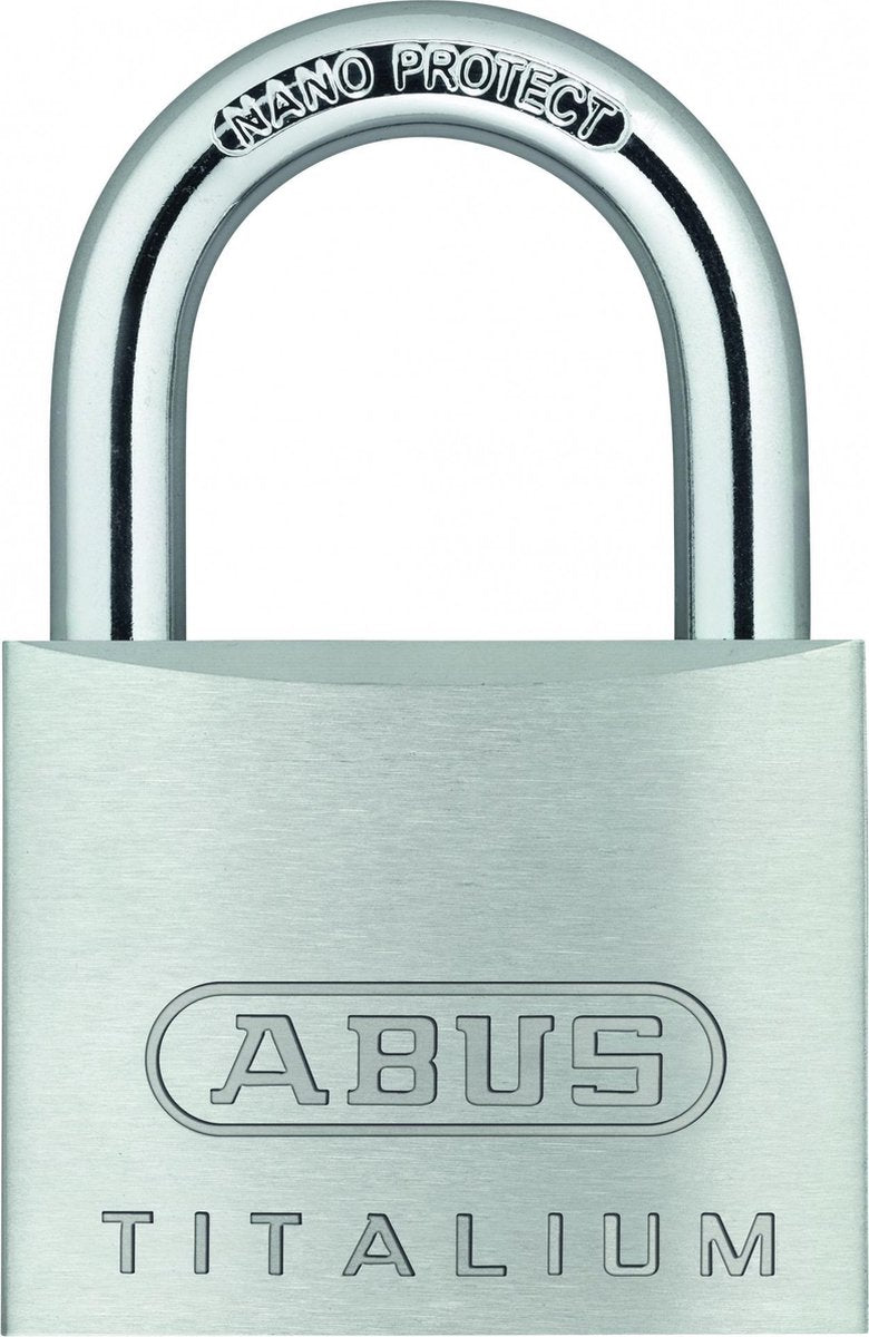 Abus hængelås titanium 50mm krt - sl56399bk