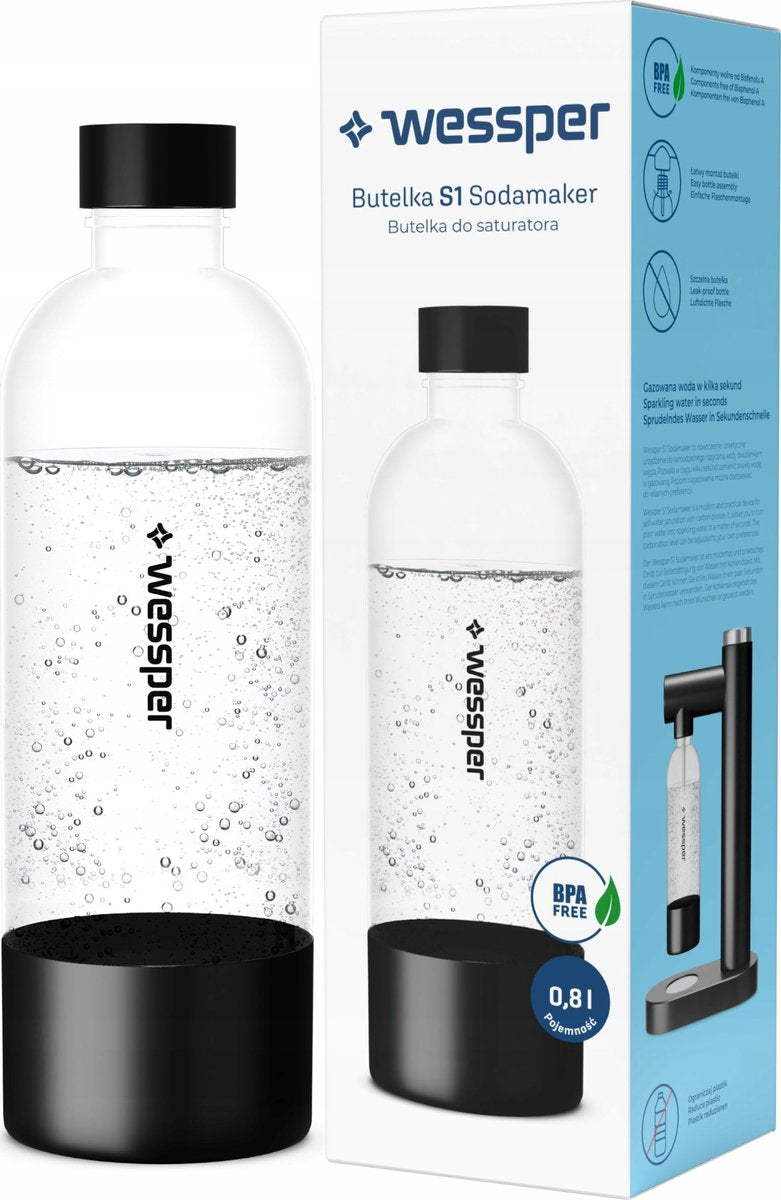Wessper - sodavandsmaskine flaske - 1 liter