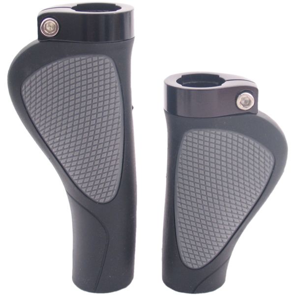 Ergo City Plus Håndtag - 136 95mm, Black Gray
