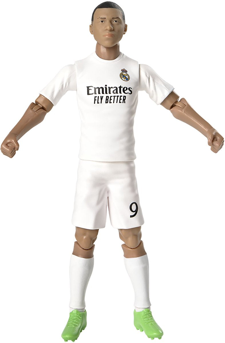 Fodboldfigur real madrid kylian mbappe, 20 cm