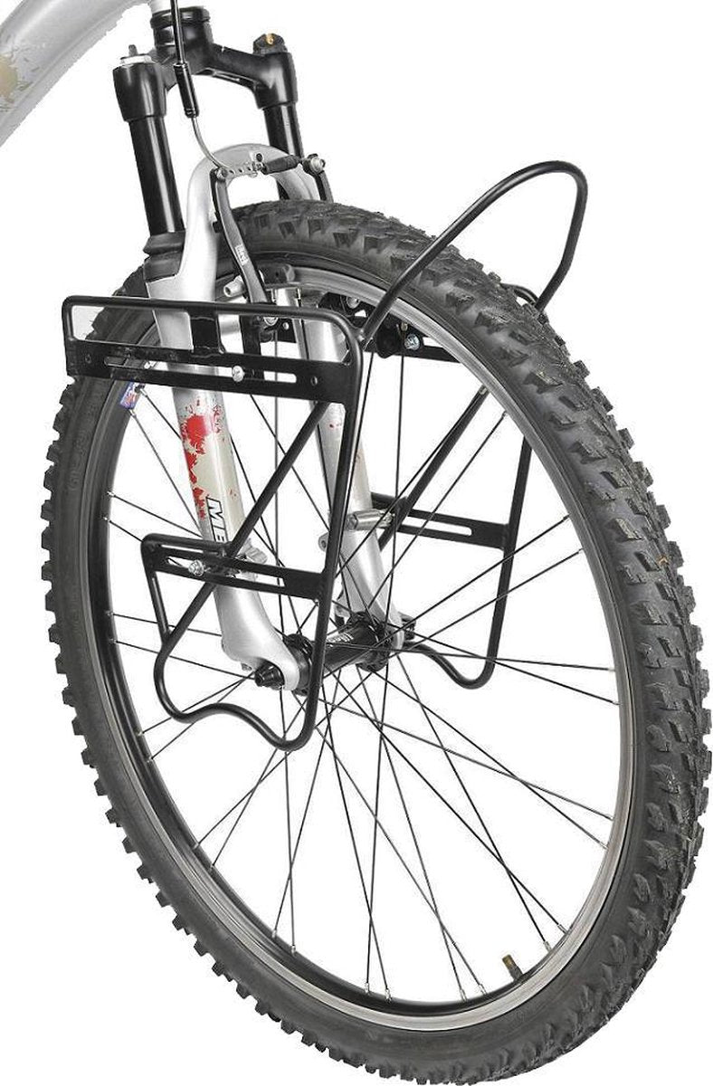 Zefal raider frontholder - cykelholder - 26 29" - maksimal belastning: 18 kg - faste teleskopiske forgafler kompatible - sort