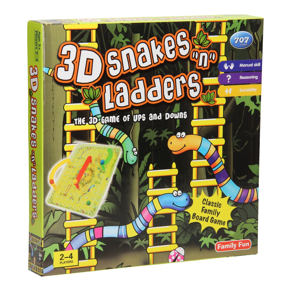 Snake Ladder Game 3D
