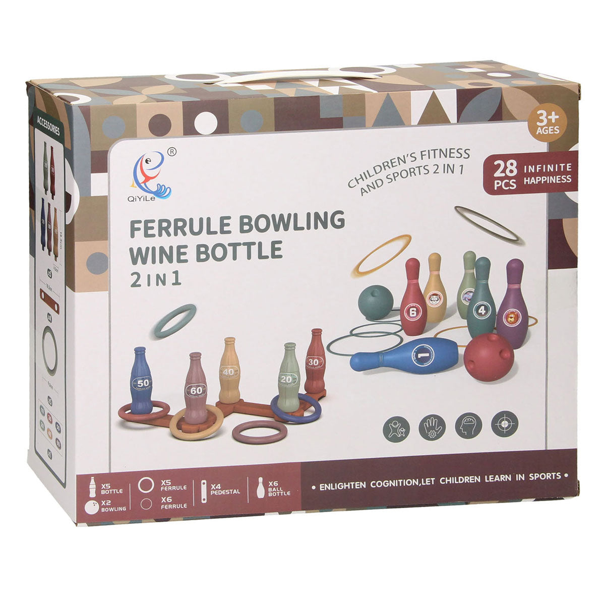 Ringkast bowling spil 2i1