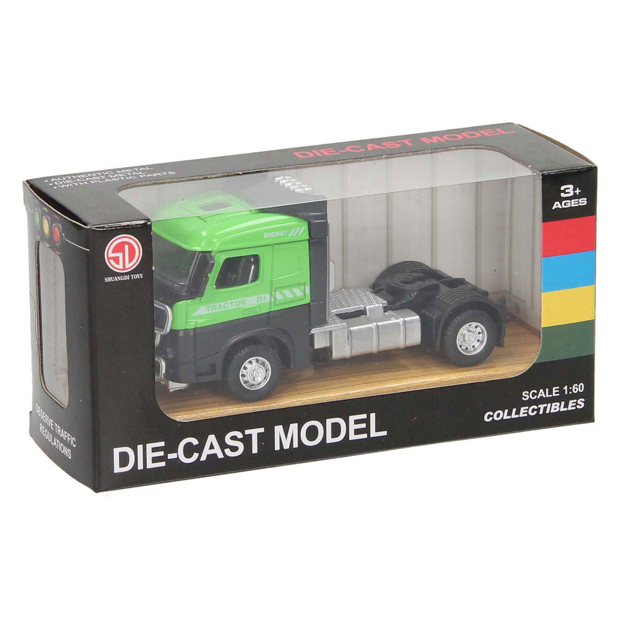 Die-støbt lastbil semi-trailer