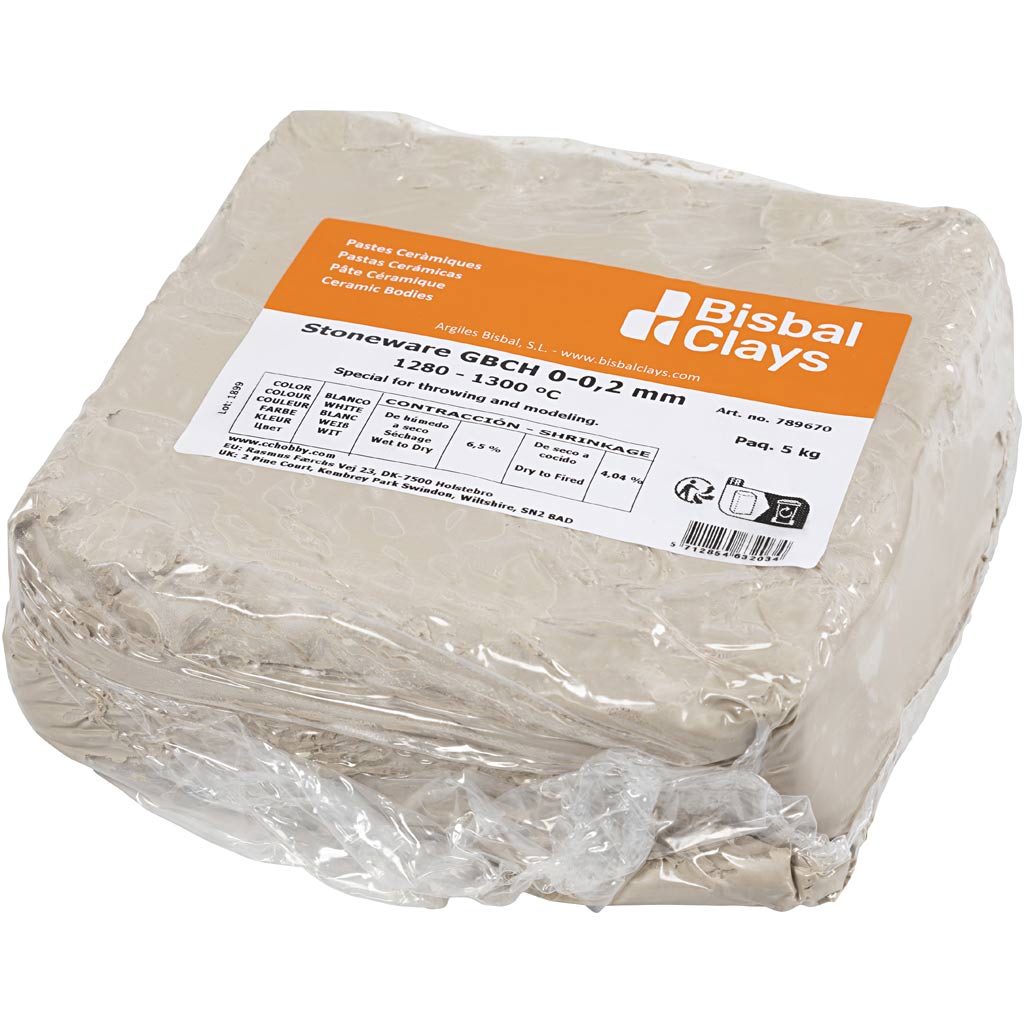 Creativ virksomhed https: www.cchobby.nl stentøj-ler-off-white-5-kg-1-doos-789670