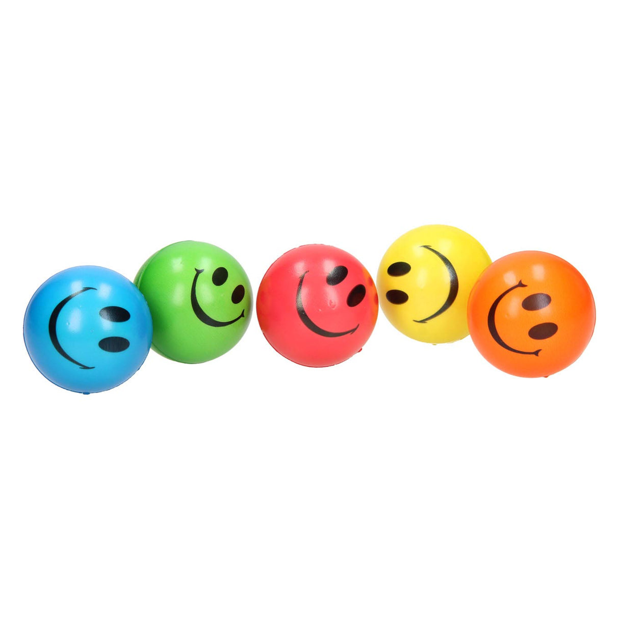 Softball smilefjes, 6 cm