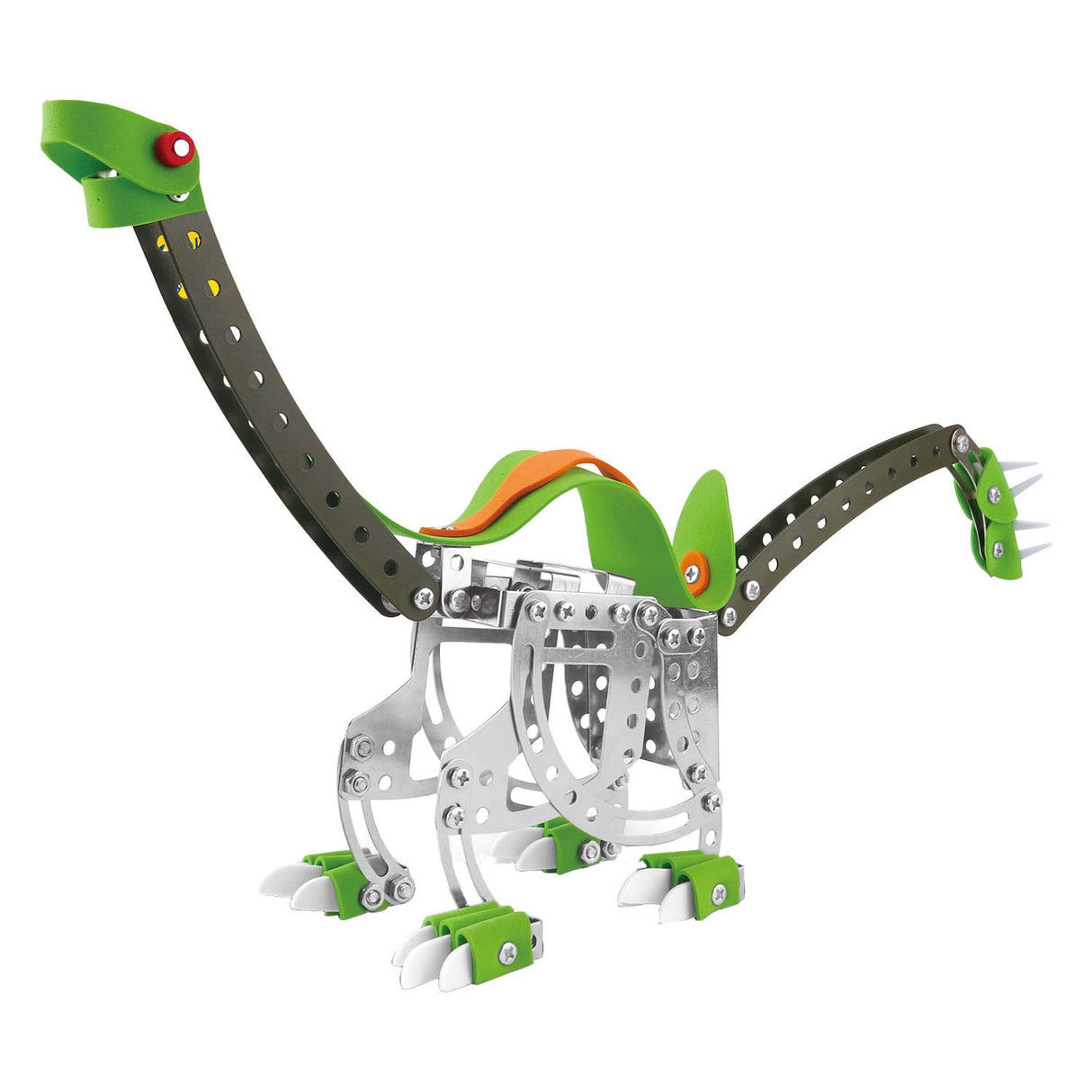Byggesæt i metal dino brachiosaurus