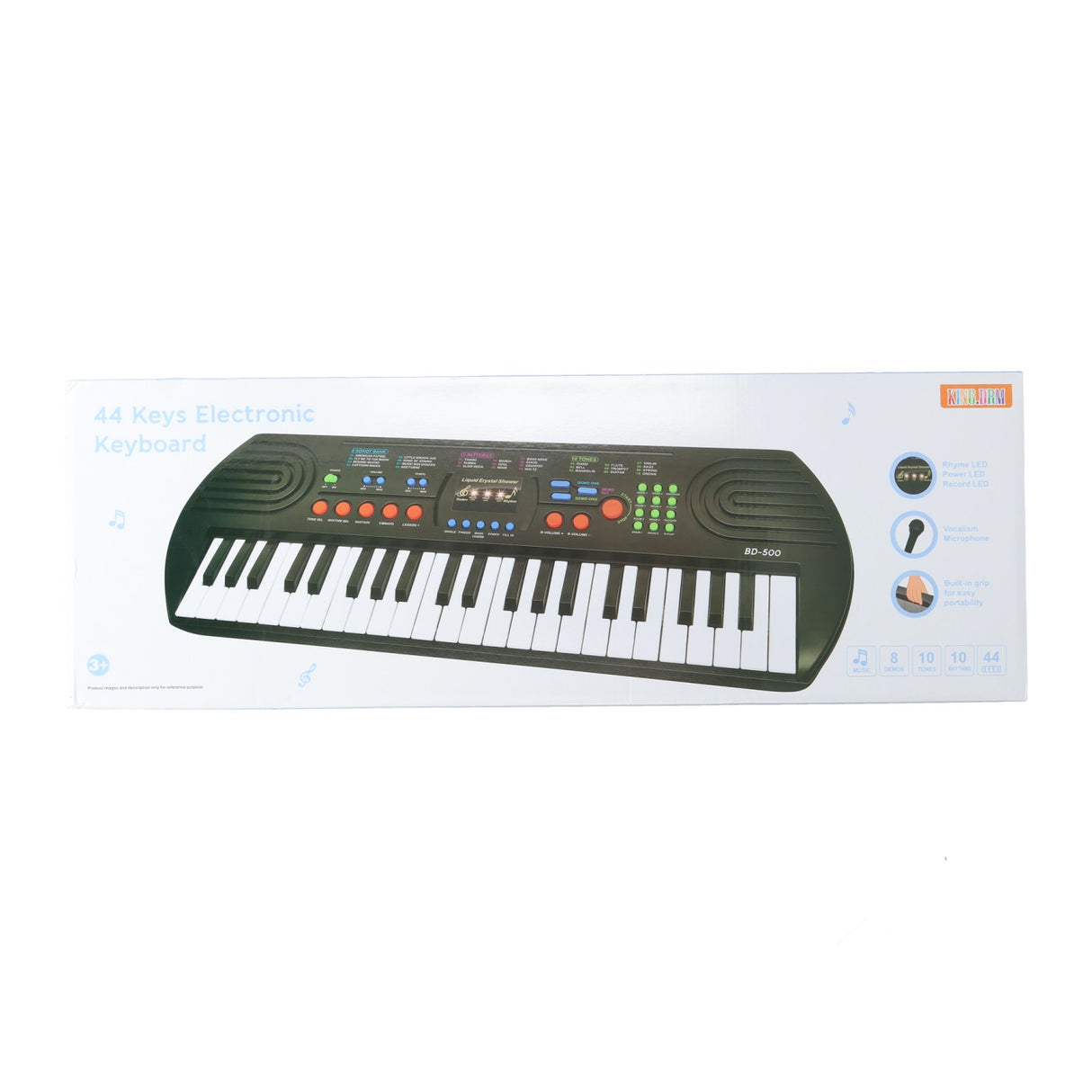 Elektronisk tastatur med mikrofon